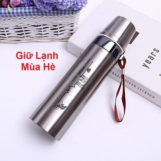 Bình Giư Nhiệt  800ML CHẤT LIỆU INOX KHÔNG GỈ SIÊU GIỮ NHIỆT NÓNG VÀ LẠNH