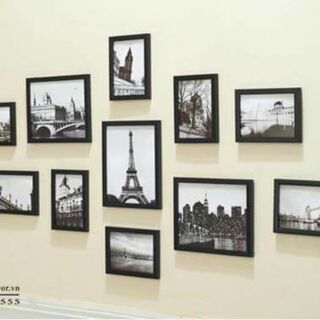 Khung ảnh treo tường 10 x 15(tặng kèm đinh 3 chân)