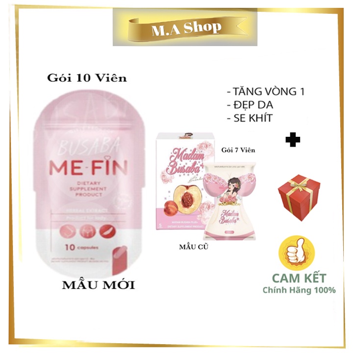 MADAM BUSABA Thái Lan Chính Hãng mẫu mới gói 10 viên