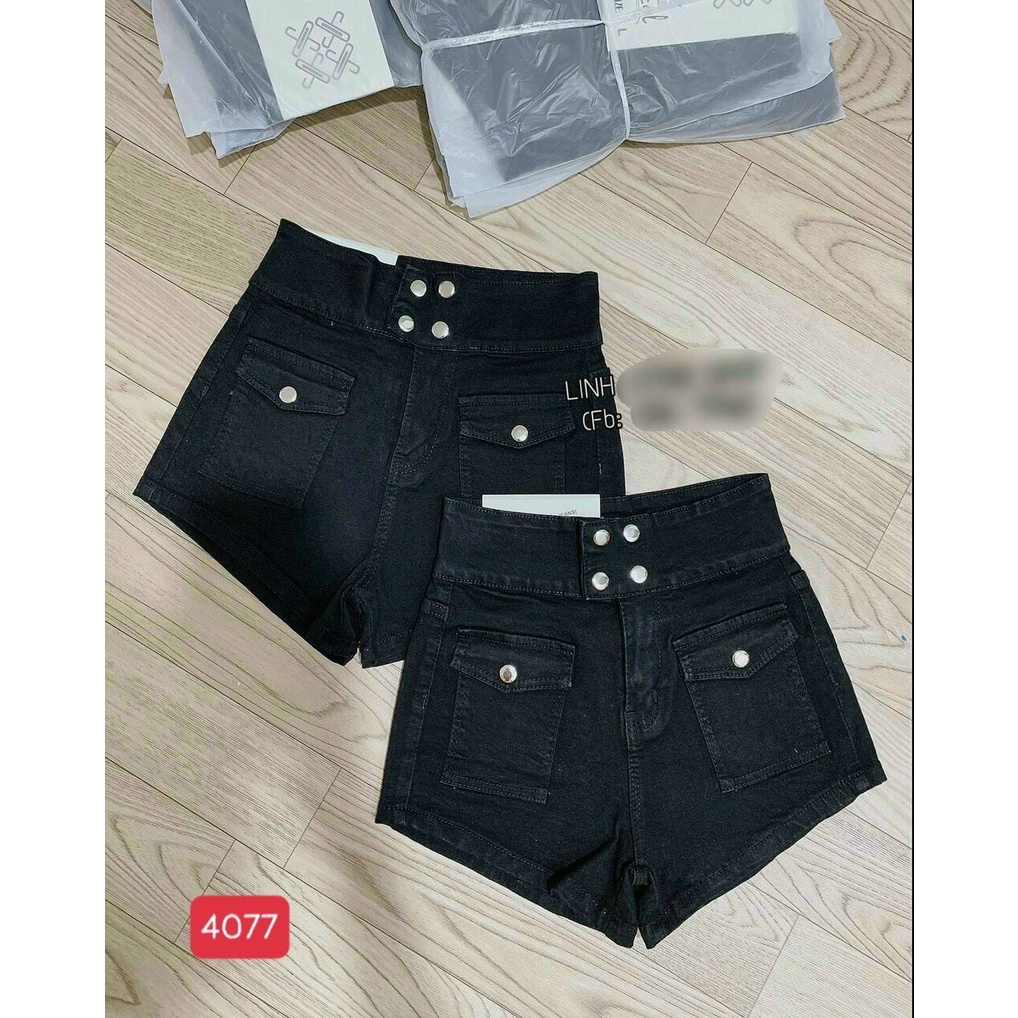 Quần short jean nữ cao cấp, chất liệu denim dễ thương, tôn dáng TUẤN KIỆT Store 8888 Q6