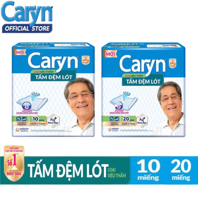 Tấm đệm lót Caryn Siêu Thấm L10/L20