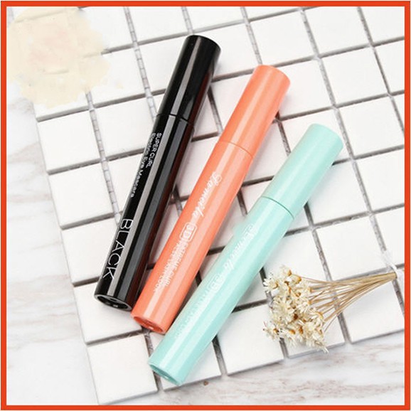 Mascara ♥️FREESHIP♥️ Mascara 3D Lâu Trôi Chống Nước Lameila Vỏ Cam Xanh Đen Giúp Mi Dày Và Dài