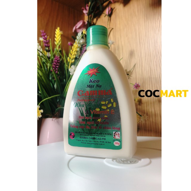 Keo Mặt Nạ Peeling Pack Nha Đam và Vitamin E Lột mụn Cám Gamma 200g