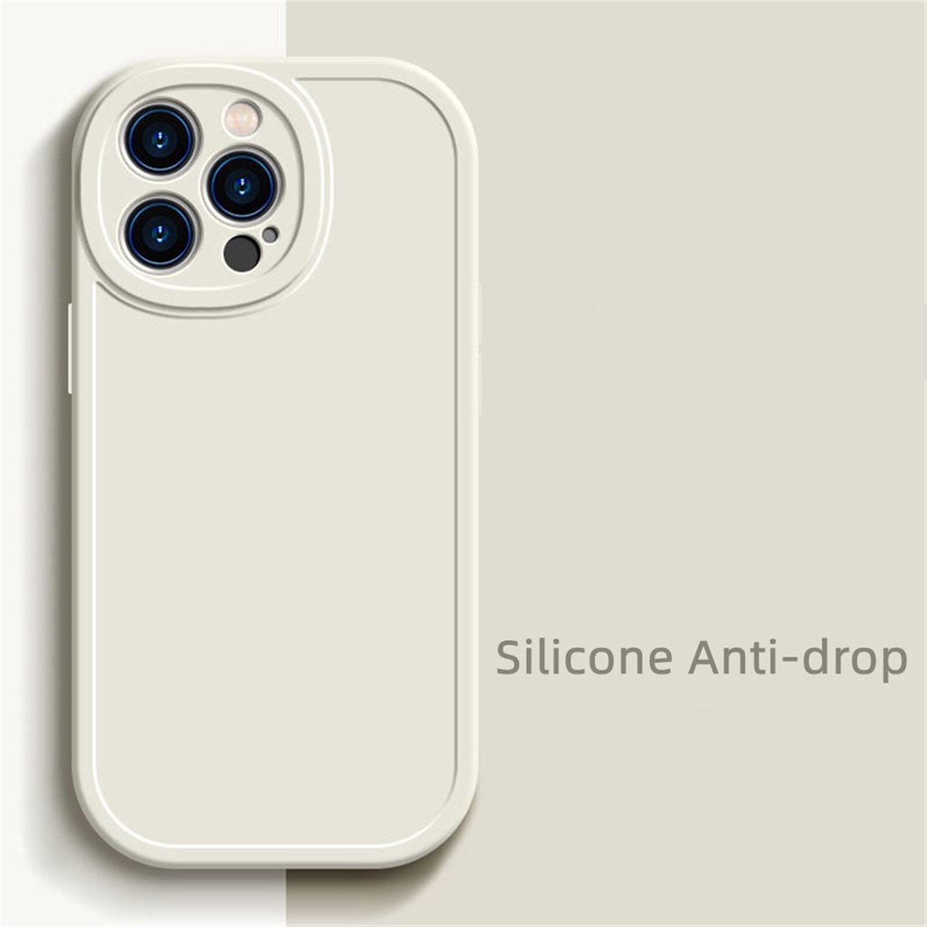 Ốp Điện Thoại Silicon Chống Rơi Cho iPhone 13 12 11 Pro max X/XS XR XSMAX 8 7 PLUS