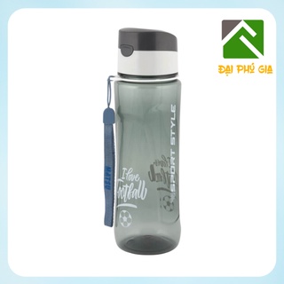 Bình nước nhựa trong Matsu Duy Tân 700ml có dây quai đeo