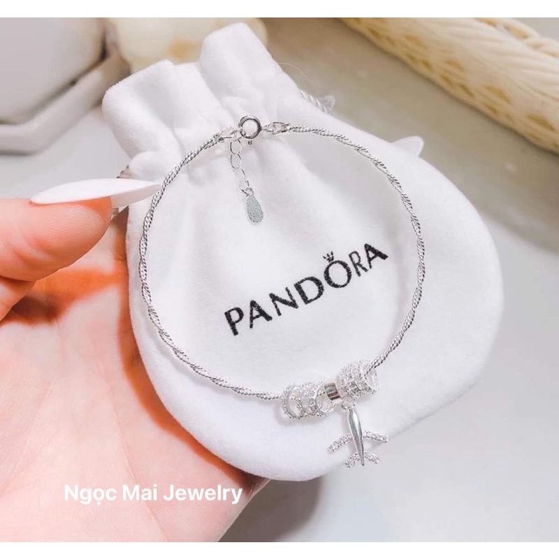 Vòng tay P.ando.ra mix sẵn xinh xắn đẹp mê ly quà tặng ý nghĩa cho nàng - Ngọc Mai Jewelry