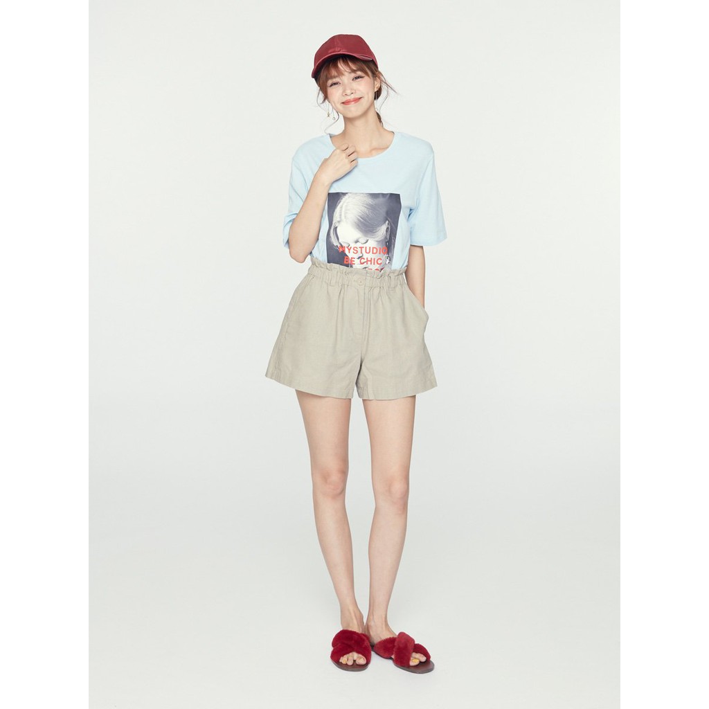 Quần shorts woven nữ H:CONNECT 3017115140252