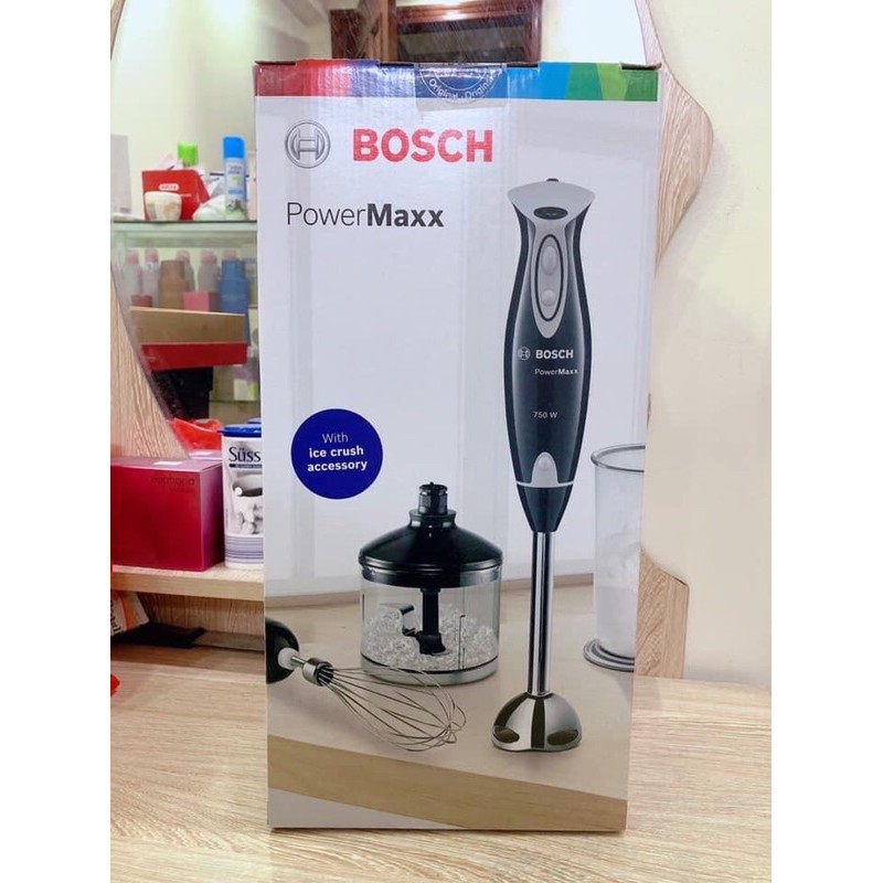 MÁY XAY CẦM TAY BOSCH Power Maxx MSM67SL công suất 750W ĐA NĂNG
