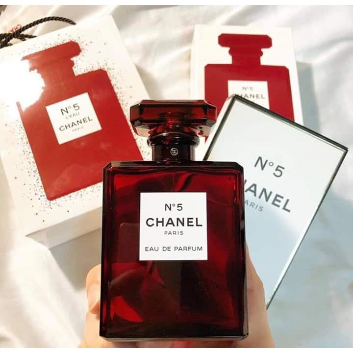 Nước hoa nữ, No5 đỏ 100ml lưu hương lâu cả ngày