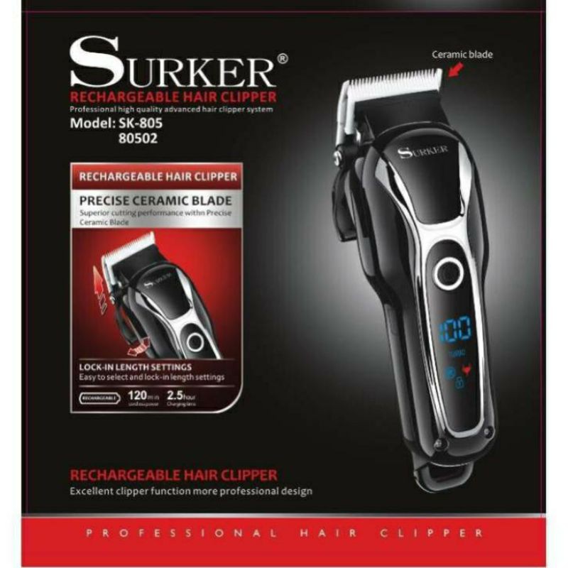 TÔNG ĐƠ CẮT TÓC CAO CẤP SURKER 805