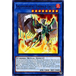 Thẻ bài Yugioh - TCG - Salamangreat Emerald Eagle / SOFU-EN033'