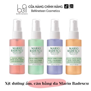 Xịt Khoáng Dưỡng Ẩm Mario Badescu Facial Spray With Aloe [BeNineteen]