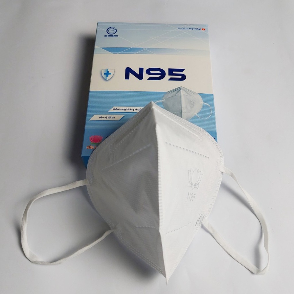 HÀNG TỐT - Khẩu Trang N95 1 Hộp Người Lớn Kháng Khuẩn Chống Bụi Mịn | 1 Hộp 10 Cái Chính Hãng Cửu Long | Đạt Tiêu Chuẩn | BigBuy360 - bigbuy360.vn