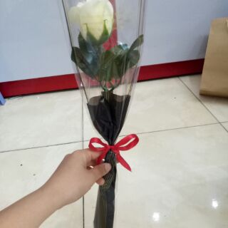 Hoa hồng sáp 1 bông