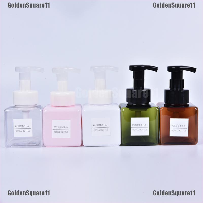 Bình Tạo Bọt Sữa Rửa Mặt 250ml Nhỏ Gọn Tiện Lợi Dành Cho Đi Du Lịch