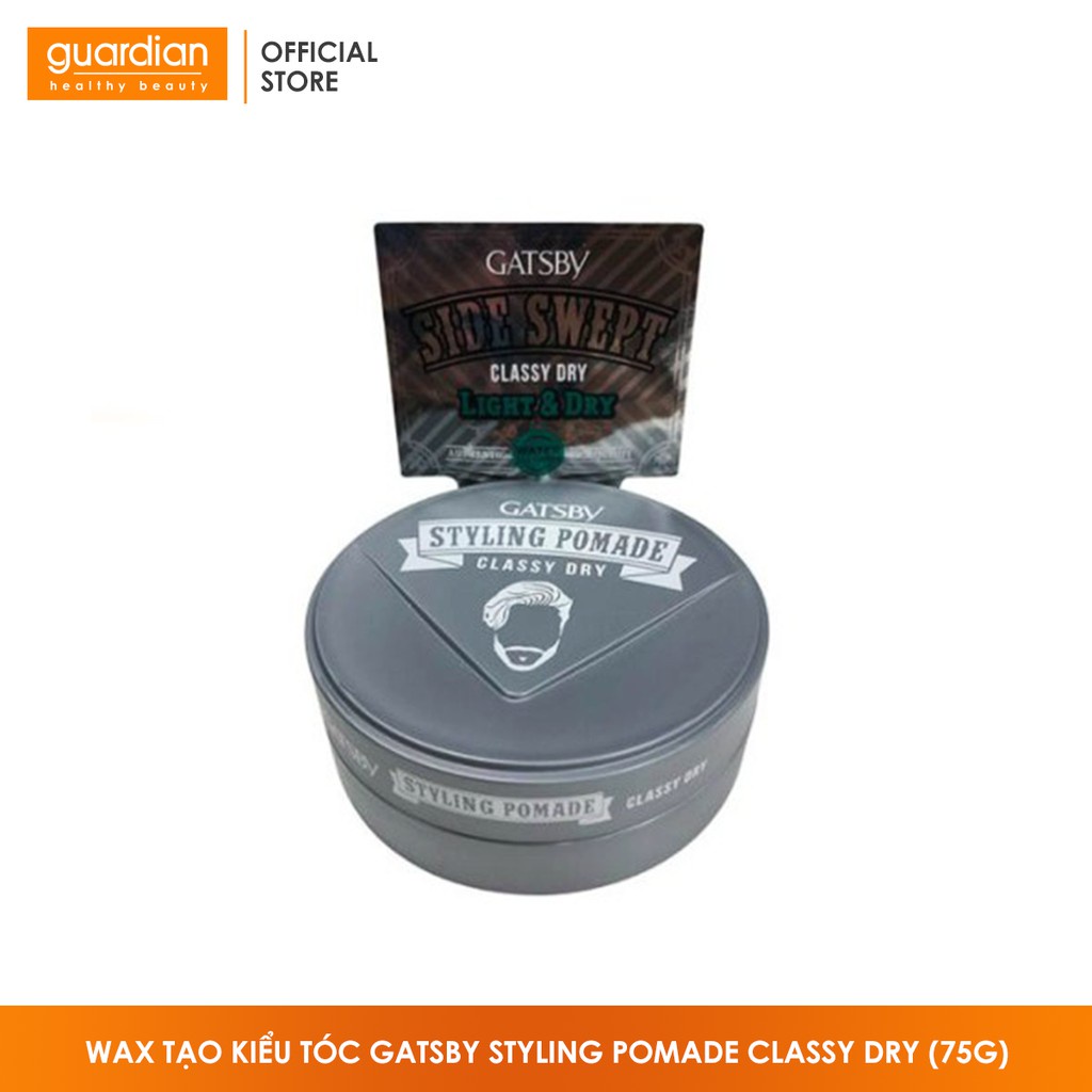 Wax Tạo Kiểu Tóc Gatsby Styling Pomade Classy Dry (75g)