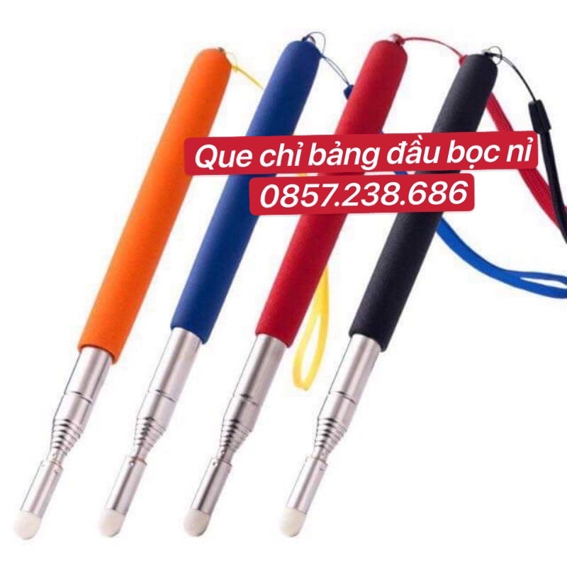 [ GIÁ SỈ]  Que chỉ bảng đầu innox dài 1m
