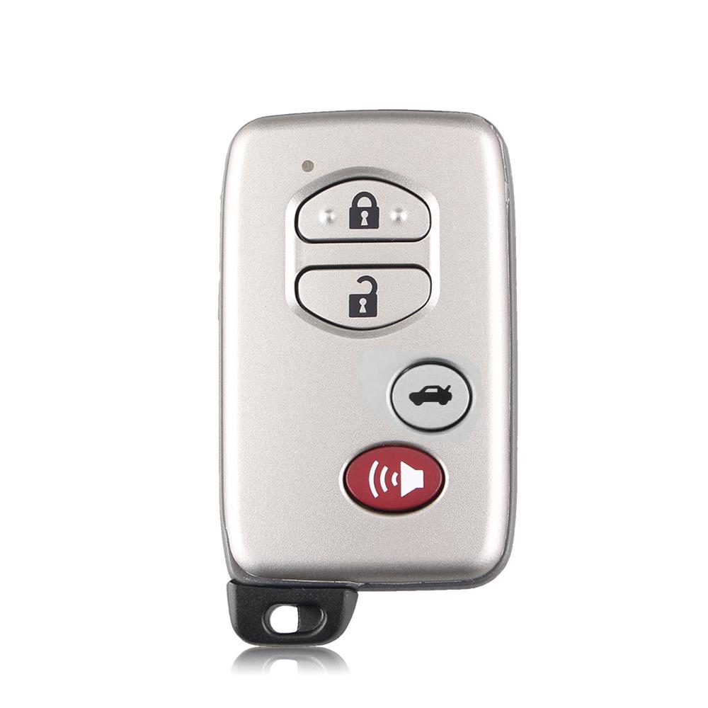 Vỏ Chìa Khóa 4 Nút Cho Xe Toyota Aurion Avalon Landcruiser Camry Highlander Rav4