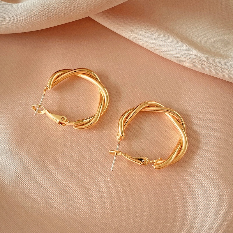 Khuyên Tai Đính Ngọc Trai Đơn Giản Thời Trang Phong Cách Hàn Quốc