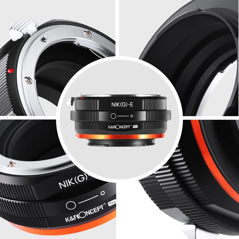 Ngàm Chuyển Đổi Ống Kính Nikon F / AI / G Sang Sony E / NEX Camera 7S