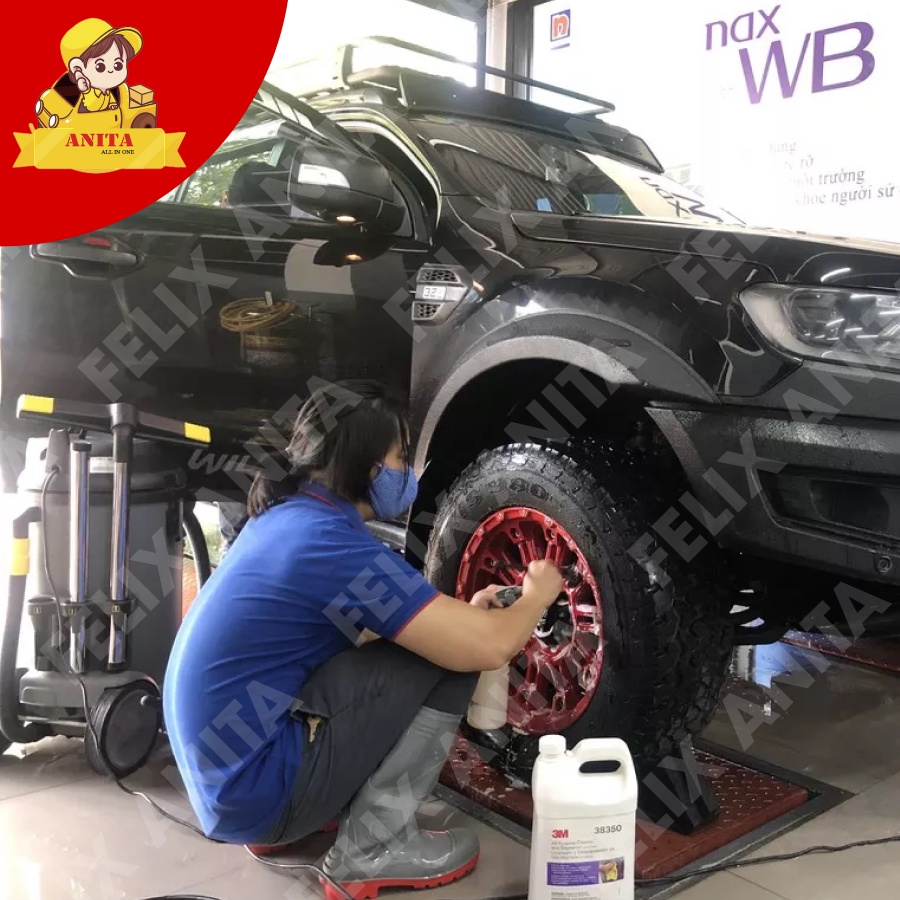 Dung Dịch Tẩy Rửa Đa Năng 3M 38350 3.78L. Vệ sinh sạch các vết bẩn trên xe