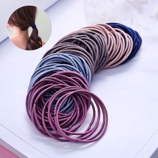 Dây buộc tóc nhiều màu 1k