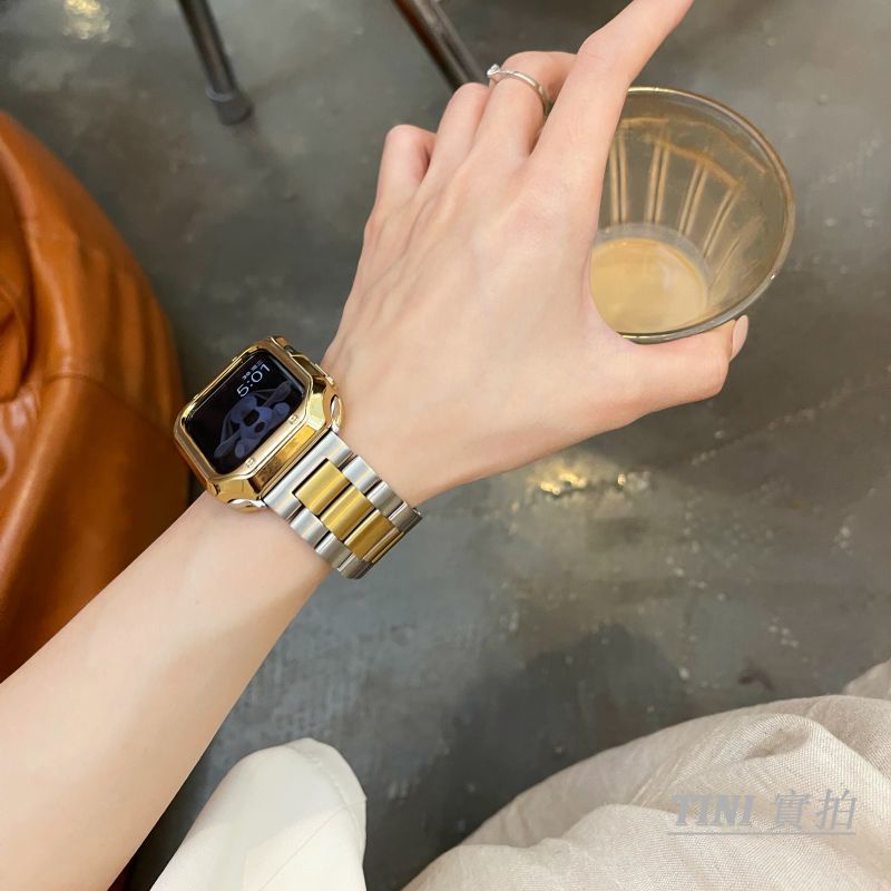 Dây Đeo Thay Thế Bằng Thép Không Gỉ Mềm Cho Đồng Hồ Thông Minh Apple Watch Series 8 7 6 5 4 3 SE S8 Ultra 38mm 41 42 44mm 49mm 45mm