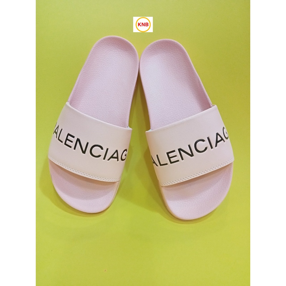 Dép Balenciaga ❤️FREESHIP + Hộp❤️ Dép Quai Ngang Thể Thao Nam Nữ Balenciaga Màu Hồng