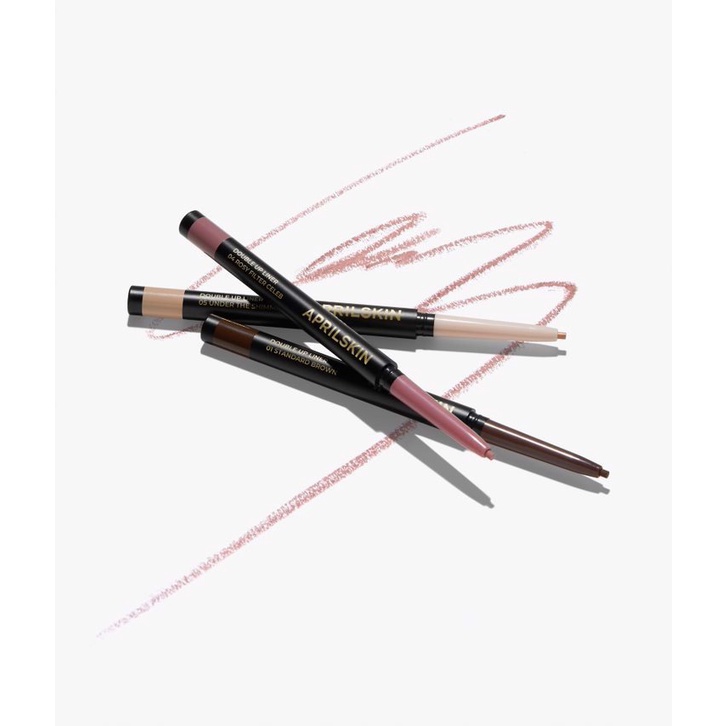 Bút Kẻ Mắt Dạng Sáp Aprilskin Double Up Liner 0,14g