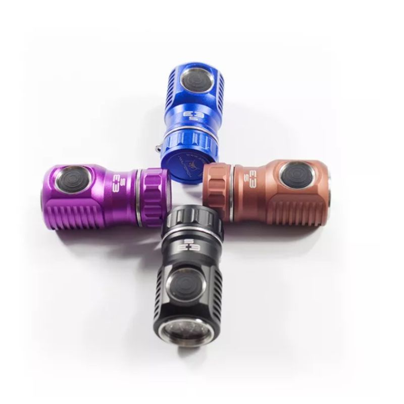 Đèn Pin Amutorch E3S 3000 Lumens Mini EDC 18350 6500K Tiện Dụng Khi Đi Cắm Trại