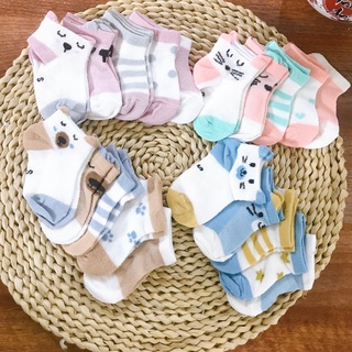 Sét 5 đôi tất lưới cổ thấp Kid's Socks