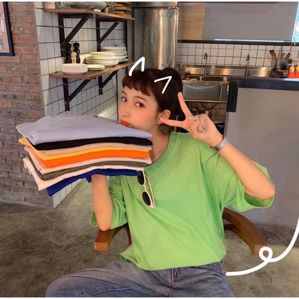 Áo thun trơn Kun Shop dành cho Nam Nữ nhiều màu | BigBuy360 - bigbuy360.vn