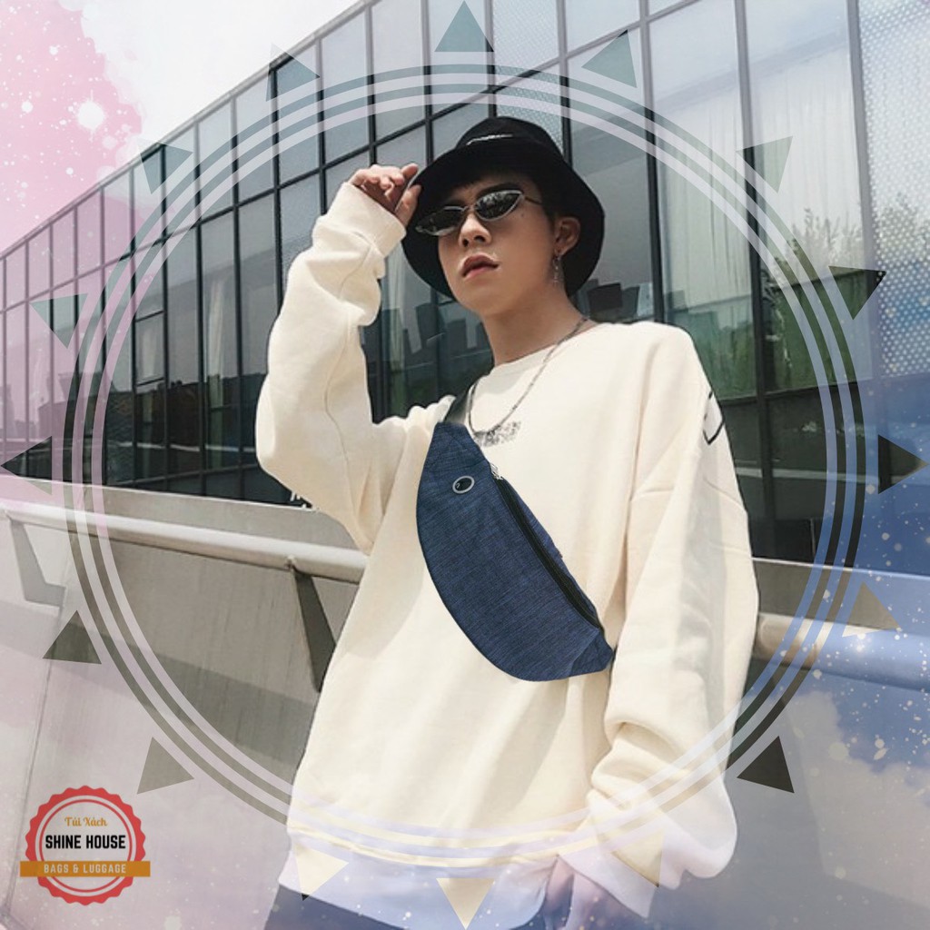 Túi Bao Tử Nam Nữ Chống Nước Gọn Nhẹ Thời Trang Cá Tính - Shine House