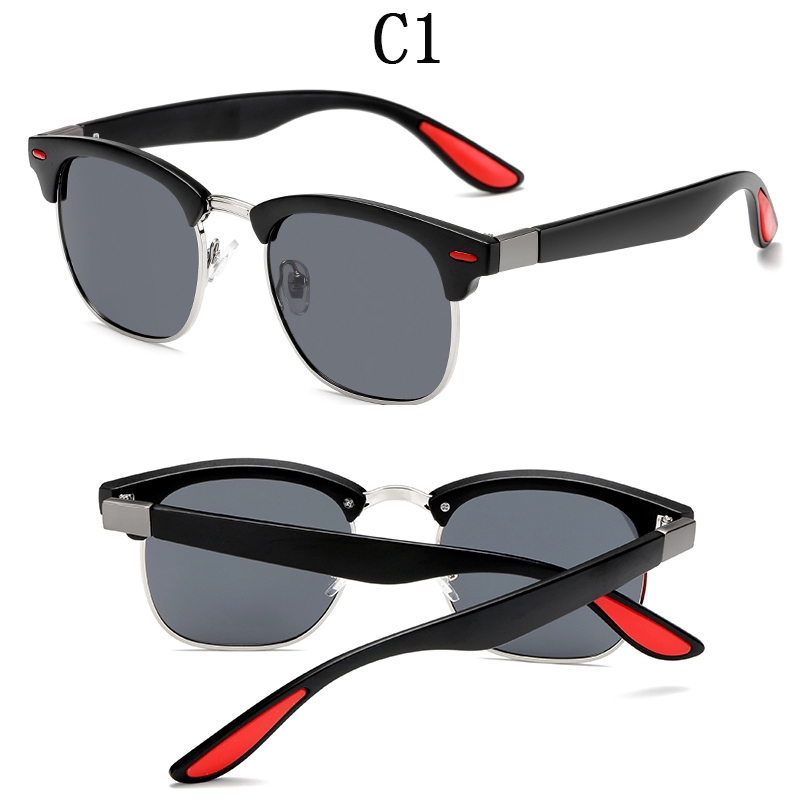 Mắt kính thời trang gọng hình vuông dành cho nam chạy xe ngoài trời