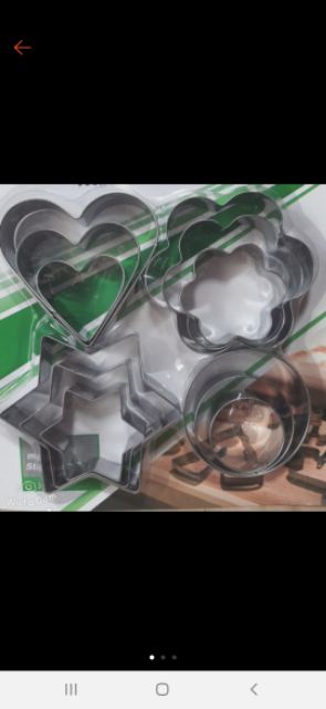 Khuôn bánh inox các hình