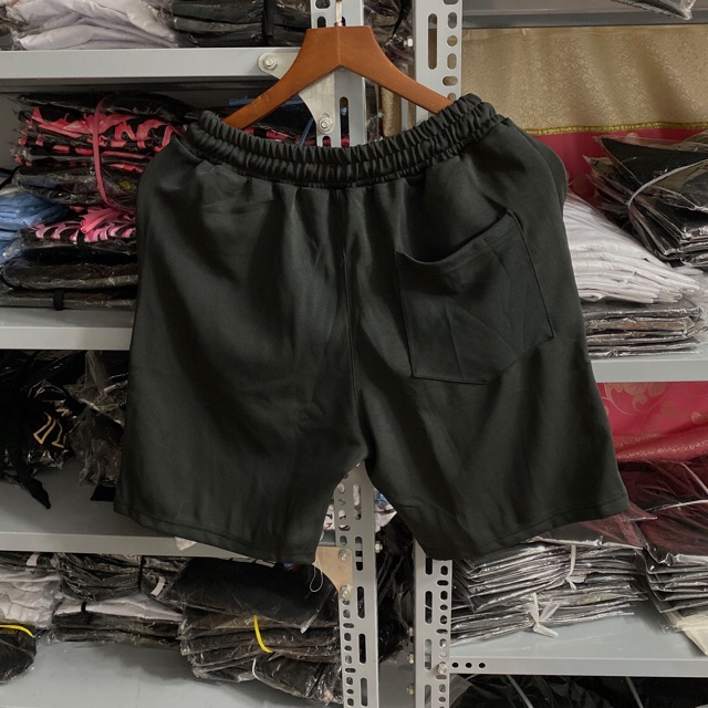 Quần short thun Basic trơn unisex nam nữ chất poly co giãn phong cách thể thao - Valu Store | BigBuy360 - bigbuy360.vn