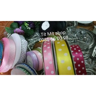 Combo ruy băng và phụ kiện túi mini