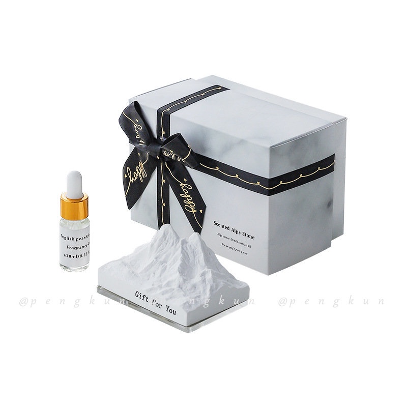 Alpine Bình Khuếch Tán Hương Thơm Đá Tuyết Núi Tuyết Hình Núi Tuyết Khuếch Tán Hương Thơm Trang Trí Nhà Cửa Xe Hơi Leo Núi