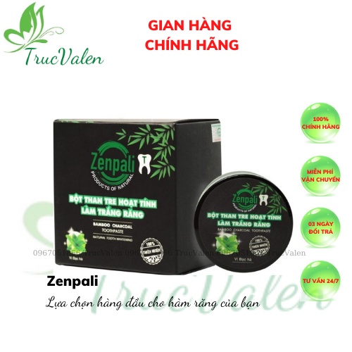 Than Hoạt Tính Trắng Răng Zenpali [ Chính hãng ]