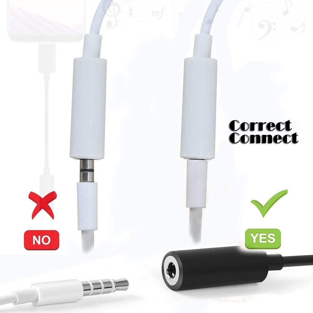 USB C Type C to 3.5mm Aux Audio Headphone Jack Adapter Audio Dongle Adapter
