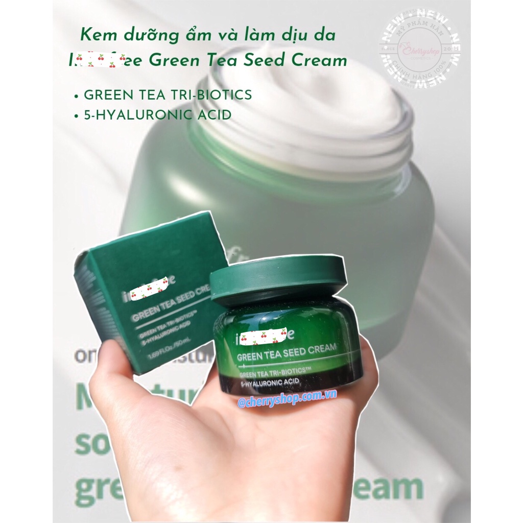 Kem dưỡng Green Tea Seed Cream 50ml