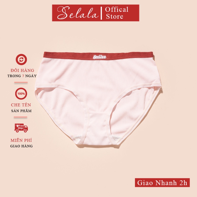 Quần Lót Nữ Selala Cạp Vừa Không Hằn Co Giãn QC36