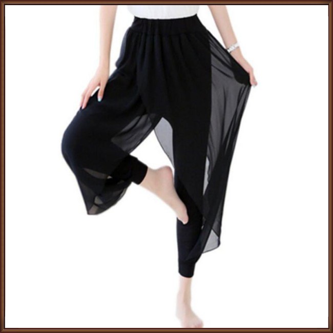 Jaz ✨ Quần Legging 2It Lưng Cao Phối Lưới Phong Cách Hàn Quốc