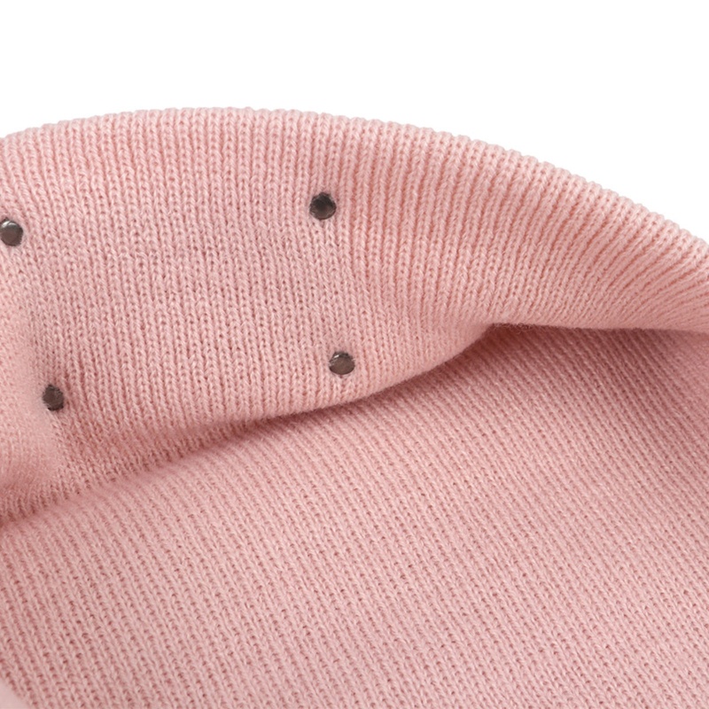 Mũ Len Beanie Giữ Ấm Mùa Đông Thời Trang Cho Mẹ Và Bé