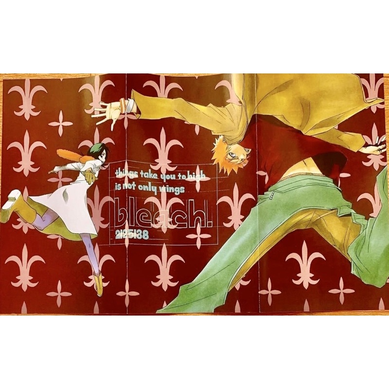Full đầy đủ 12 Postcard Bleach và poster gập