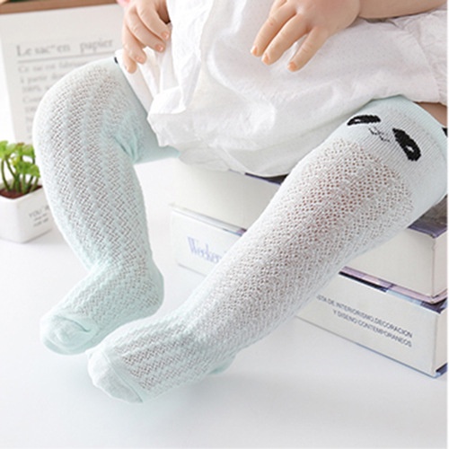 Vớ Lưới Dài Trẻ Em từ 0-1 tuổi, Vớ lưới cho bé trai, bé gái Cotton Hàn Quốc Hoạt Hình Xinh Xắn, giữ ấm và bảo vệ bé