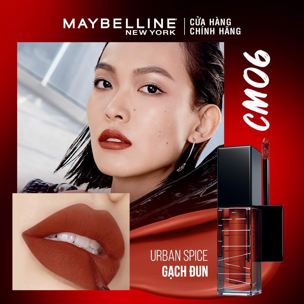 [Phiên Bản Giới Hạn] Son Kem Mịn Lì Như Nhung, Tạo Hiệu Ứng Đa Chiều Maybelline Cushion Mattes New York 6.4ml