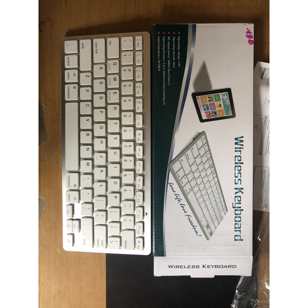 Bàn phím wireless bluetooth cho Máy Vi Tính, LapTop,Điện Thoại, Ipad BK3001
