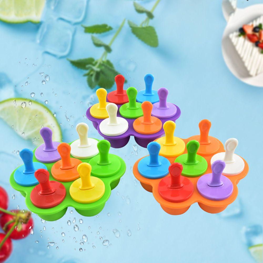 IVORY Khay Làm Đá 7 Ô Bằng Silica gel DIY