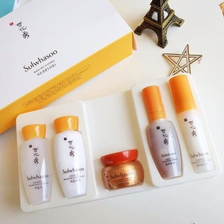 Bộ dưỡng da mini 5 món cơ bản Sulwhasoo Basic Kit 5 items